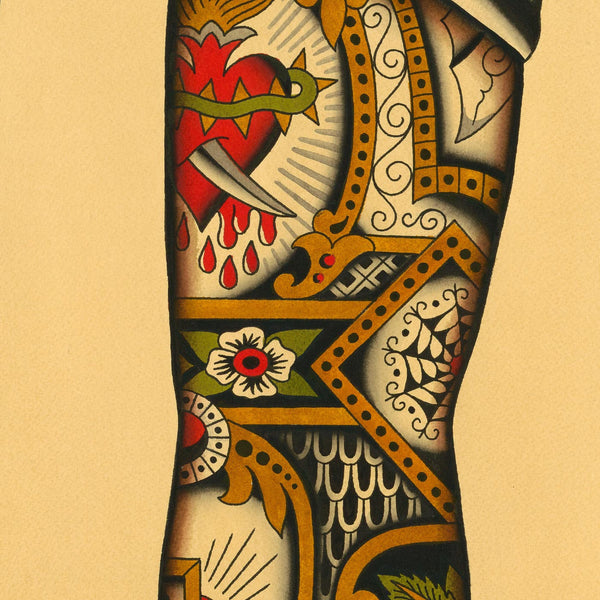 Arms | Marvin Diekmaennken | Tattoo Art Print