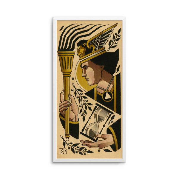 Prince of Wands | The Tarot Flash Set | Sebastian Domaschke | Tattoo Art Print